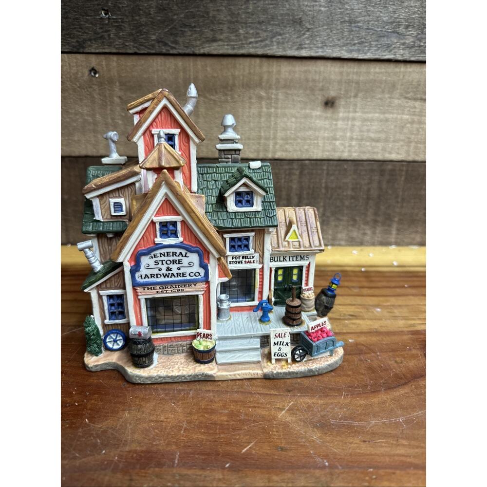 Lemax General Store And Hardware Christmas Holiday Village